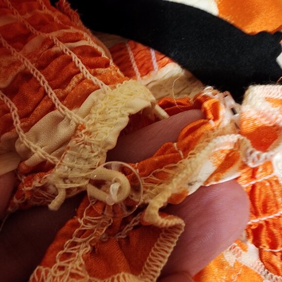 Melloday Maxi Halter Dress NWT XS Missing button, small tear - Picture 10 of 12